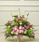 Pastel Sympathy Floor Basket Davis Floral Clayton Indiana from Davis Floral